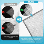 20 Pcs New Upgrade 3-Layer Metal Dish Cloth, No Scratches and No Odor, Multipurpose Wire Dishwashing Rag for Wet and Dry, Kitchen Cleaning Dish Rags,Sinks, Dishes, Stove Top, Dimensions(7.08x8.86)