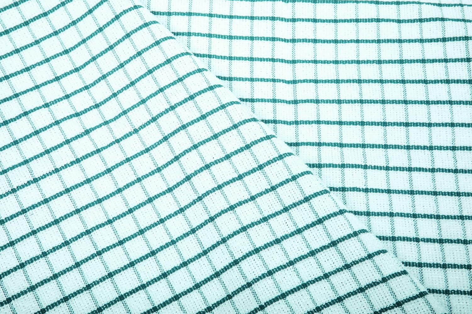 AMOUR INFINI Kitchen Towels Set of 4 - Highly Absorbent, Super Soft Terry Cotton 20x28 Inch Dish Towels with Hanging Loop - Hand & Tea Towels for Cleaning & Drying Dishes (Teal)