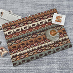 Bear Mountain Microfiber Dish Drying Mat for Kitchen Counter Vintage Rustic Dishes Pad Dish Drainer Rack Mats 18"x24" Absorbent Washable Reusable