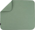 S&T INC. Dish Drying Mat, 16” x 18”, Absorbent Microfiber Kitchen Counter Mat, Dish Drying Pad for Dishes, Utensils, Pots and Pans, Large, Sage Green