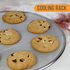 U.S. Kitchen Supply Stainless Steel Splatter Guard 13" Fine Mesh Cover, Grease & Oil, Splatter Screen for Frying Pan, Cooking Pots, with Resting Feet & Comfort Grip Handle