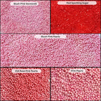 Confect Sprinkles for Cakes & Cupcakes Decoration Assorted pack of 5 Pink Pop Sprinkles Mix Blush Pink, Baby Suger & Coral Dragees Baby Pink Jimmies Vegan, Gluten-Free, Nut-Free, Soy-Free, Dairy-Free , Handcrafted Sprinkle- 5 Oz