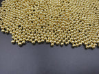 Gold Pearl Sugar Sprinkles 3.9 oz, 4mm Candy Pearls Ideal for Baking, Cake and Cupcake Toppers, Cookie Decoration, Ice Cream Topping, Wedding Shower Valentines Halloween Christmas