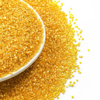 Gold Sprinkles, Gold Sanding Sugar Crystals, 5.3 oz Edible Sparkling Sugar for Baking Topping, Cupcakes, Cookies, Ice Cream Cake Decorating, Wedding Patriotic Party Christmas Supplies