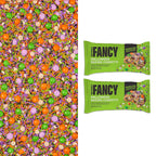 Fancy Sprinkles Limited Edition Halloween Monster Mash Baking Confetti Sprinkles and Chocolate Pieces, Candy-Coated Chocolatey Morsels, Ghost Shaped Confetti Pieces, Vanilla Chips 8 oz Bag (2 Pack)