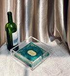 IEEK Acrylic Cocktail Paper Napkin Holder,Decorative Clear Cocktail Napkin Caddy Beverage Napkin holder,Pack of 1
