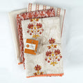 Kitchen Towels Dish Towels - Beige & Red Tea Towels for Spring-Printed Oversized Kitchen Decor Towels 18"x28" Pack of 4 Kitchen Counter Decor