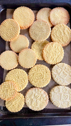 HAPPY CATS Embossing Rolling Pin. Dough and Clay Roller for Embossed Cookies and Pottery. Cookie and Ceramic Stamp. Baking Gifts by Algis Crafts