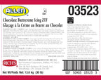 Rich's JW Allen Pre-Whipped Chocolate Buttercreme Icing ZTF, 30 lb