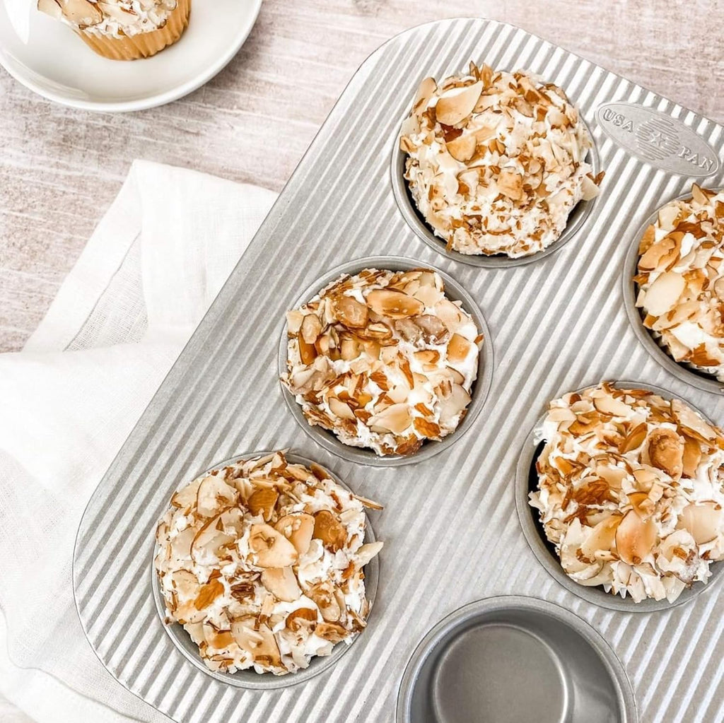 USA Pan Nonstick Toaster Oven 6 Cup Muffin Pan, Aluminized Steel