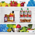 Sorbus 9 Inch Clear Lazy Susan Organizer, Turntable Organizer for Spice Organization for Cabinet, Lazy Susan Turntable for Kitchen, Home, Office, Closet, Classroom, Laundry Room Organization (2-Pack)