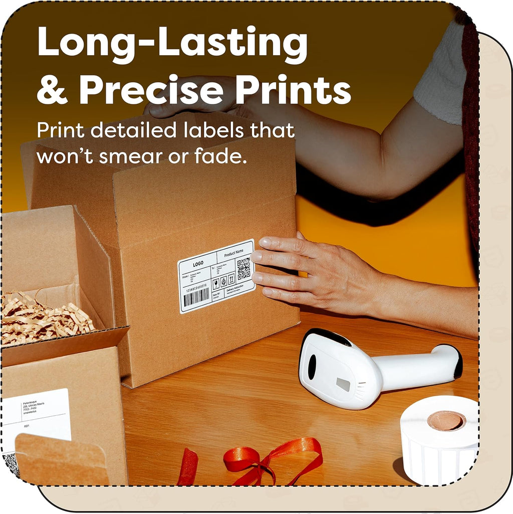Aegis Adhesives - 2” X 4” Direct Thermal Labels for Shipping & Postage, Perforated & Compatible with Rollo, Zebra, & Other Desktop Label Printers (12 Rolls, 350/Roll)