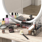 Simple Houseware Kitchen Can Organizer Clear Bin for Cabinet/Pantry/Refrigerator/Freezer/Fridge