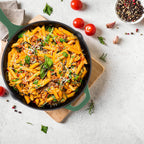 Utopia Kitchen Cast Iron Frying Pan 12.5 Inch, Cast Iron Chefs Pan, Pre Seasoned Skillet, Safe Grill Cookware for Indoor & Outdoor Use, Green