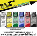 Cleaning Supplies - Kitchen Accessories - The Ultimate Kitchen Drill Brush Attachment Kit - Crock Pot - Cast Iron Skillet - Countertops - Cooktop - Oven - Sink - Backsplash - Trash Can – Flooring