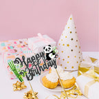 Seyal® Panda Happy Birthday Cake Topper