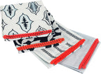 Kitchen Towels Dish Towels for Kitchen Tea Towels for Gifting Bar Towels for Kitchen Towels Hand Printed Dish Cloths - 18"x28"- Blue, Pack of 4