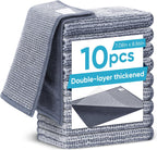 10Pcs New Upgrade 2-Layer Non Scratch Wire Dishcloth,Wire Dishwashing Rag, Non-Scratch Wire Dishwashing Rags for Wet and Dry, Kitchen Cleaning Dish Rags for Cookware,Sinks, Dishes,Stove