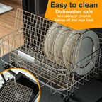 2-Pack Cooling Racks for Cooking and Baking - 10" x 15"Heavy Duty Stainless Steel Wire Rack for Baking, Grilling, Roasting - Oven & Dishwasher Safe - Fits Jelly Roll Sheet Pan（Gold）