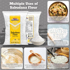 Rani Sabudana Flour (Tapioca/Sago Flour) 7oz (200g) ~ All Natural | Vegan | Gluten Friendly | NON-GMO | Kosher | Indian Origin
