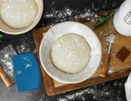 Bread Proofing Set, by Kook, Sourdough Bread, Rattan Baskets and Liners, 1 Round and 1 Oval Banneton Basket, Dough Scrapers, Scoring Lame & Case, 4 Blades, Brush, Plastic Dough Cover, Set of 2