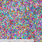 Ultimate Unicorn Rainbow Jimmies Sprinkle Mix| Sprinkles Made In USA By Sprinkle Pop| Yellow Red White Blue Purple Sprinkles Jimmies For Decorating Princess Birthday Cakes Cookies Cupcakes Candy, 2oz