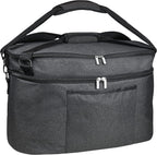 Slow Cooker Bag Slow Cooker Carrier Travel Bag for 6-8 Quart Pots Locking Travel Bag with Secure Zip & Accessory Pocket Insulated Carrier, Pot Holder Carrying Bags with Easy to Clean Inner Lining